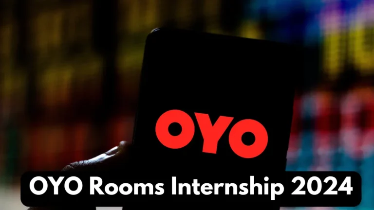 OYO Rooms Internship 2024