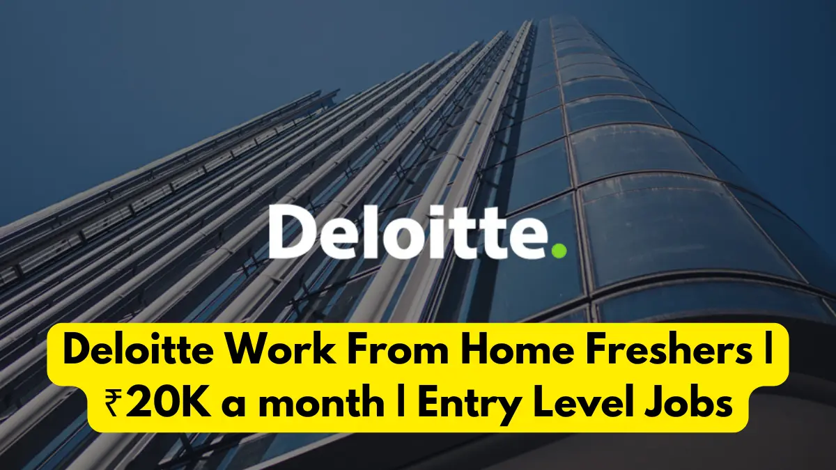 Deloitte Work From Home