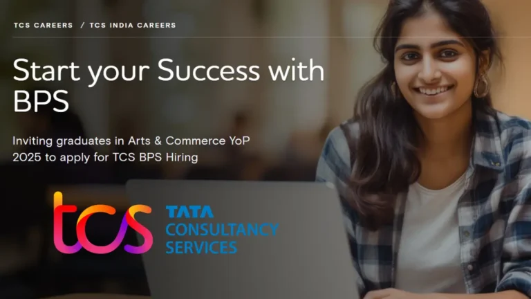 TCS BPS Mass Hiring