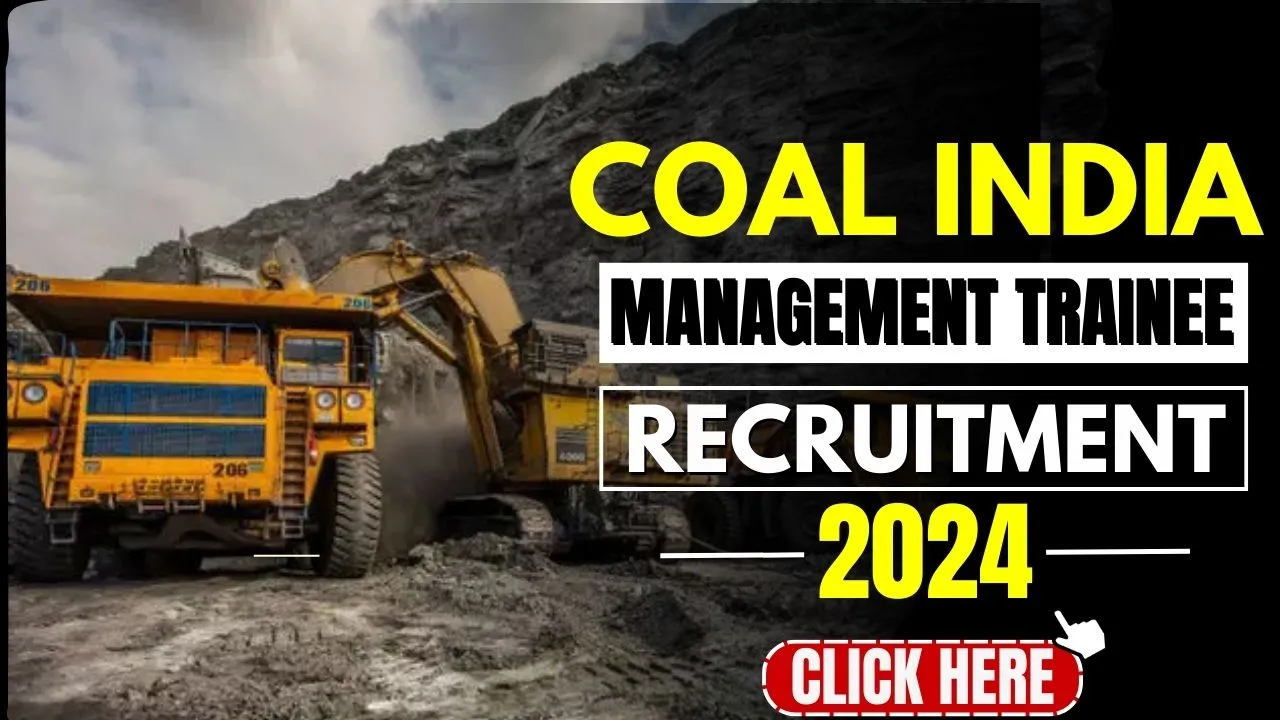 COAL India Recruitment 2024