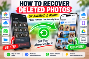 How to Recover Deleted Photos on Android & iPhone